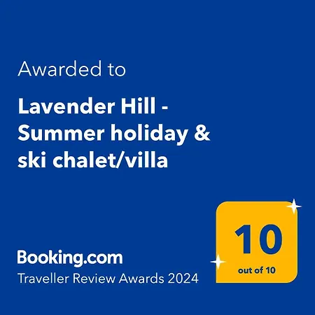 Chalet Lavender Hill - Summer &